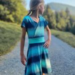 Schnittmuster Kleid Helena Mädchen größe 74 – 158 - Sewando