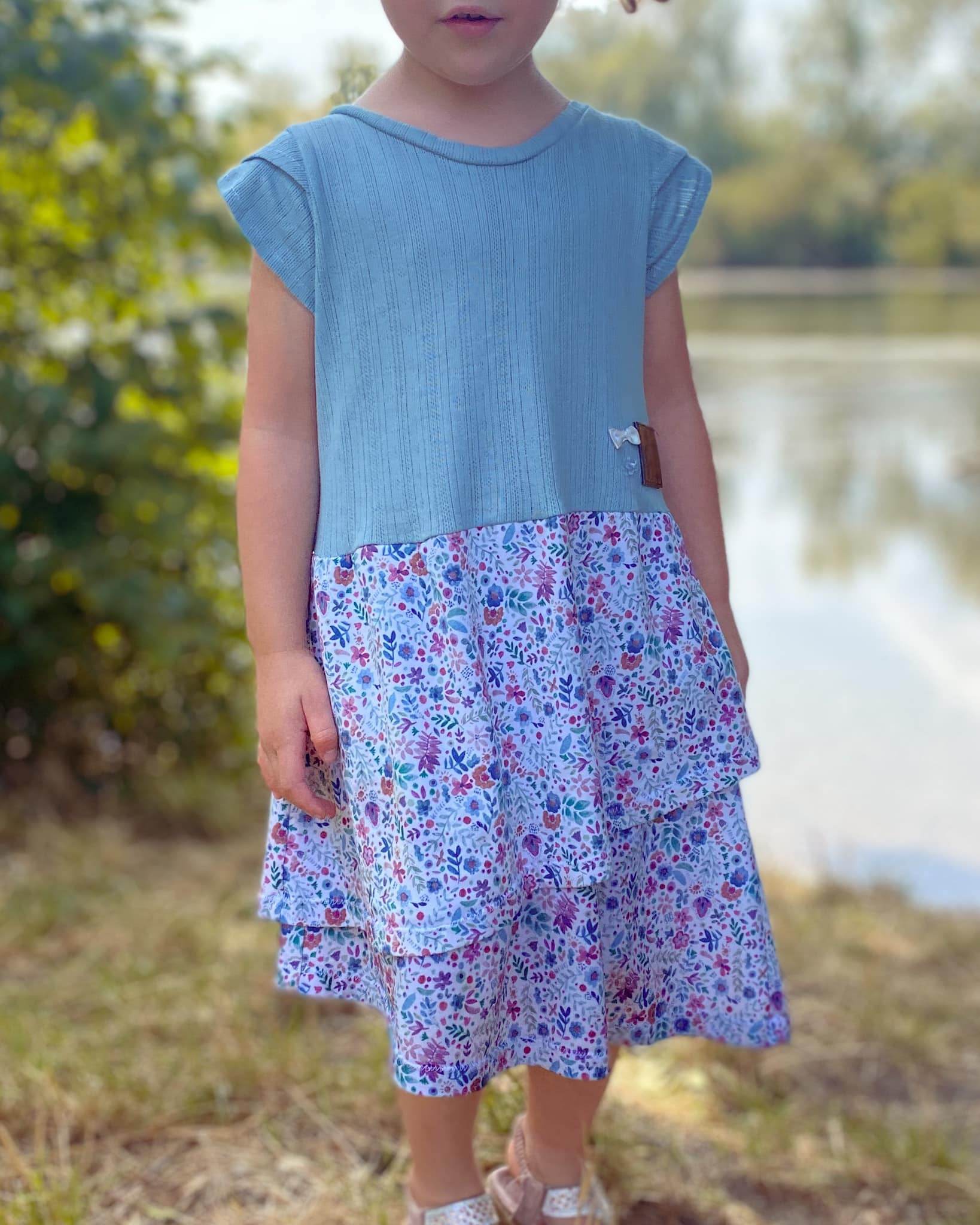 Schnittmuster Kleid Bonita Größe 74 – 158 - Sewando