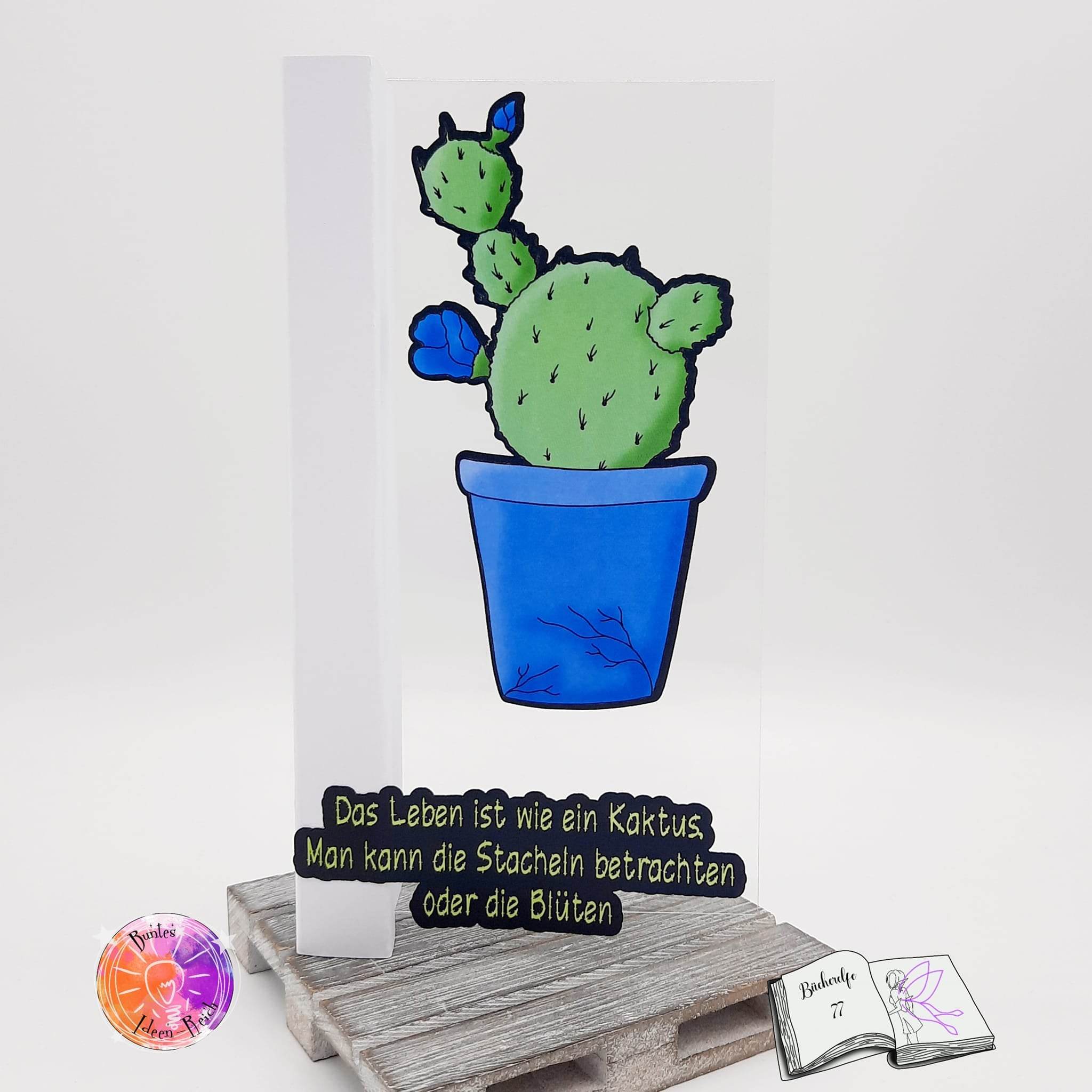 Plotterdatei Kaktus Freunde, Sublimation, Drucken, Digistamp, Digipaper - Sewando