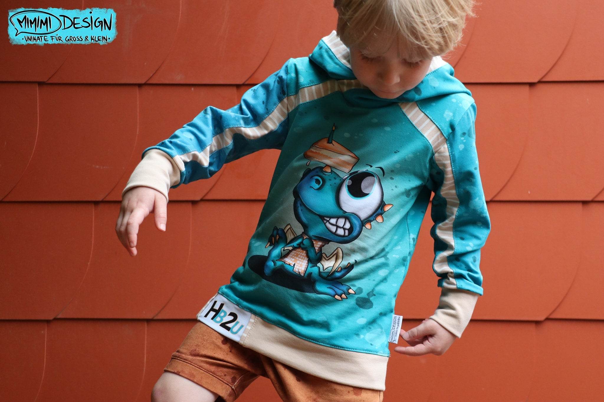 Hoodie Tammo/Tammi Mini Schnittmuster Gr. 80-122 - Sewando