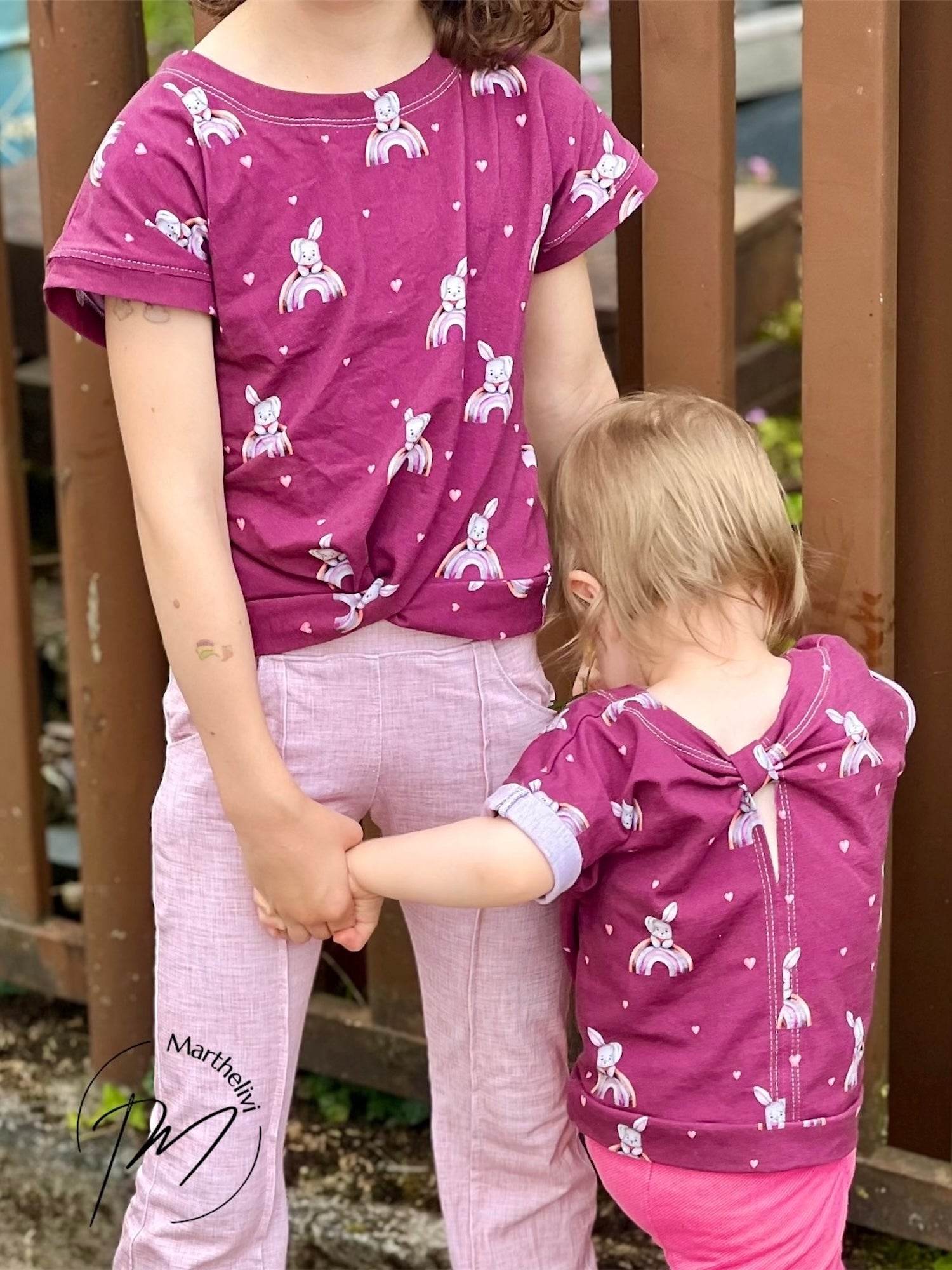 Schnittmuster Shirt El Schluffo Gr. 80-164 - Sewando