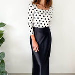 Satinrock Maxirock BLANCA, Gr. 32-50, PDF Schnittmuster - Sewando