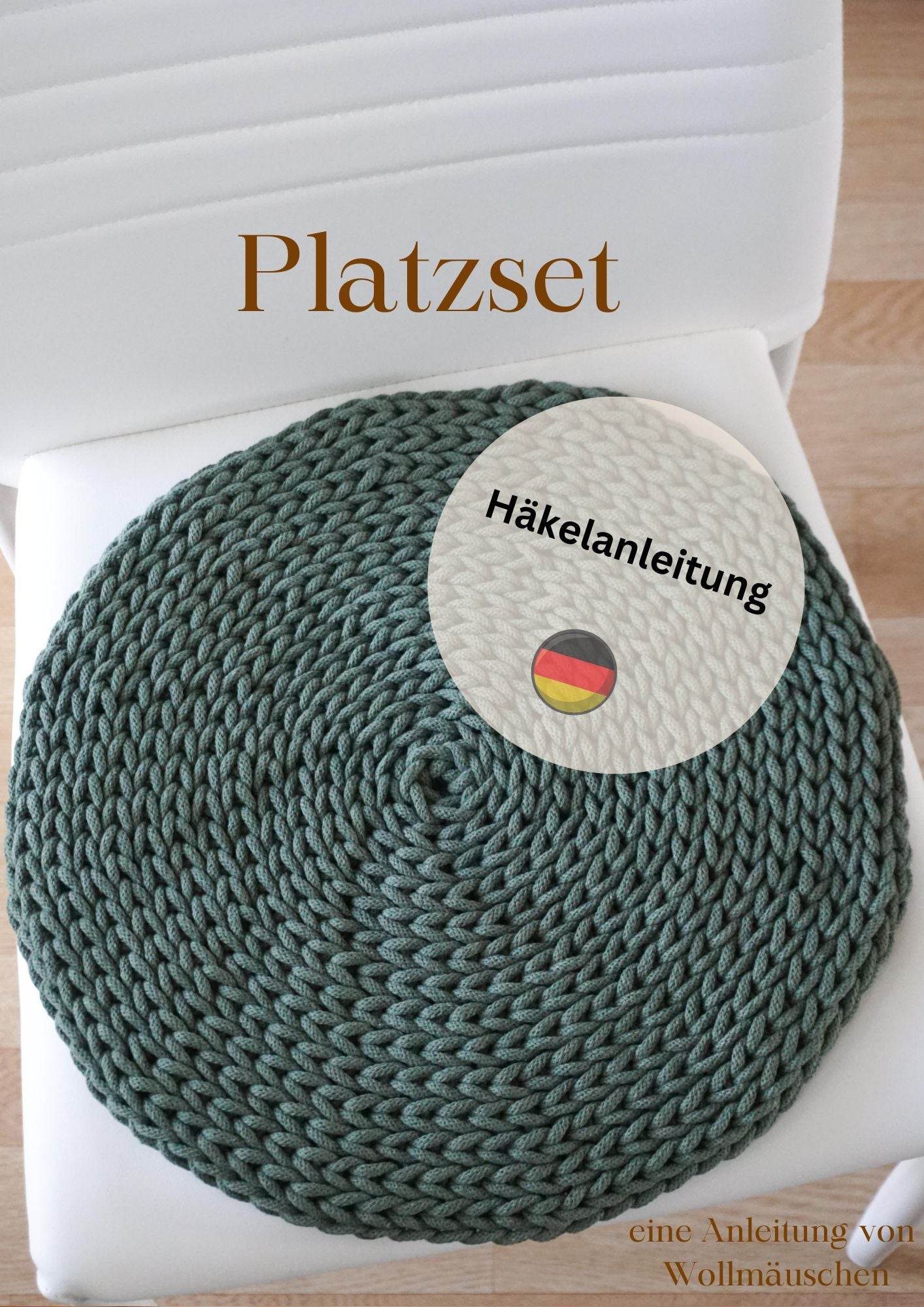 Platzset rund | Tischset | Platzdeckchen
