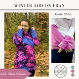 Schnittmuster Winter Add-on für Shirt Fran Gr. 32-48 - Sewando