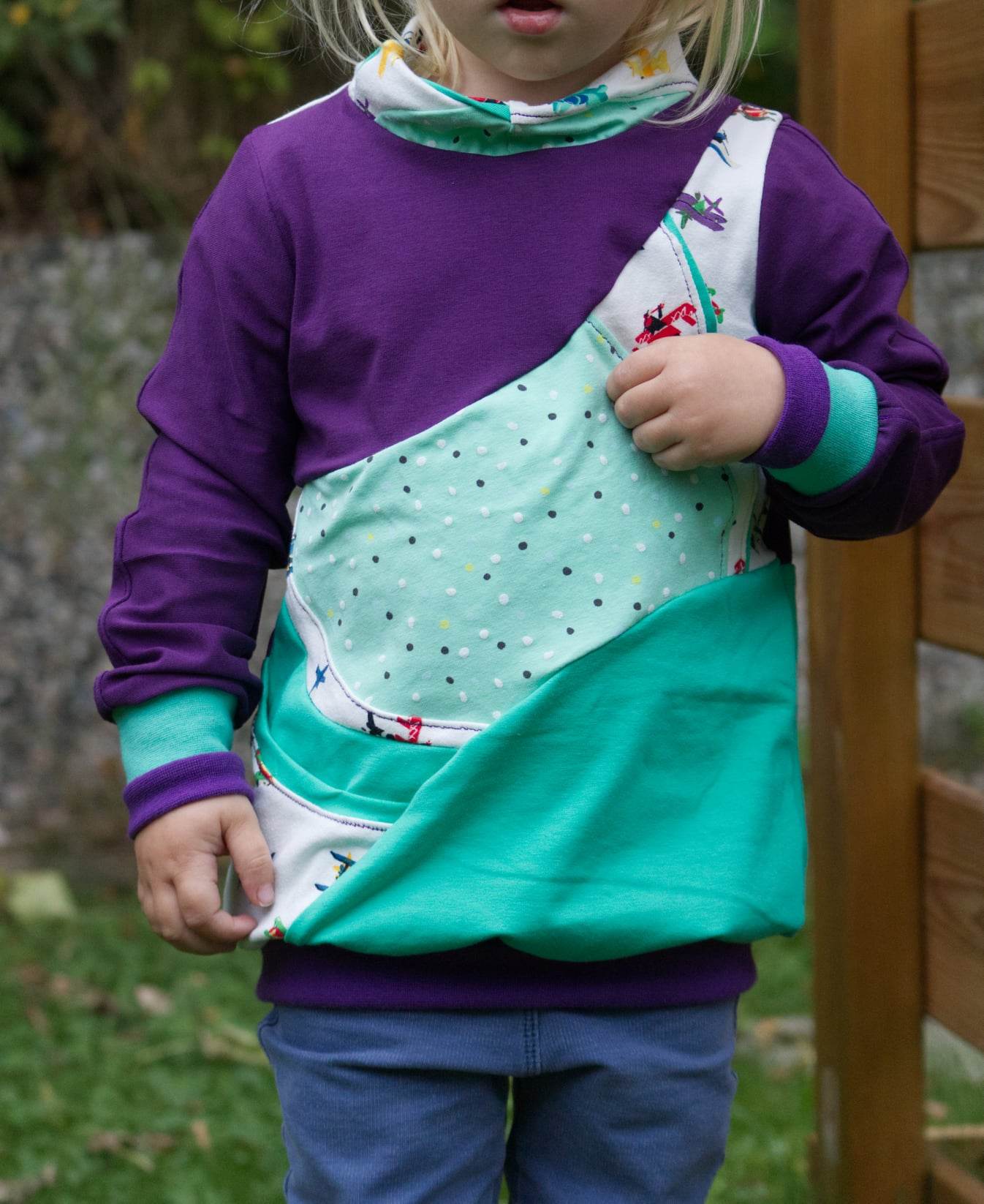 Schnittmuster Wavelove Shirt Gr. 74 bis 152 - Sewando