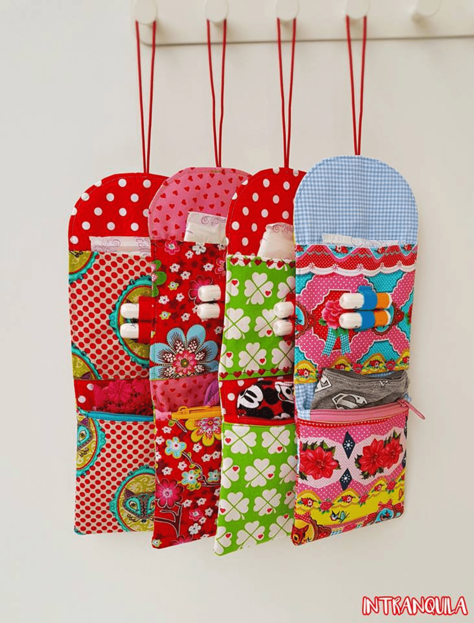 Schnittmuster Täschchen Periodensystem - Begleiter für die Tage der Tage - Sewando