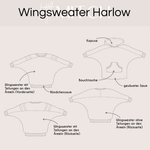 Schnittmuster Wingsweater Harlow Damen Gr. 30-54 - Sewando