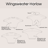 Schnittmuster Wingsweater Harlow Damen Gr. 30-54 - Sewando