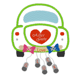 Hochzeitsauto Stickdatei Hochzeit - Sewando