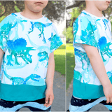 Schnittmuster Shirt AlldayDude Gr. 80 bis 152 - Sewando