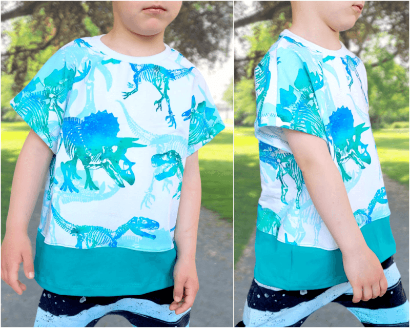 Schnittmuster Shirt AlldayDude Gr. 80 bis 152 - Sewando