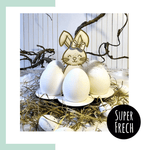 Laserdatei - Eierteller mit Hase - Sewando