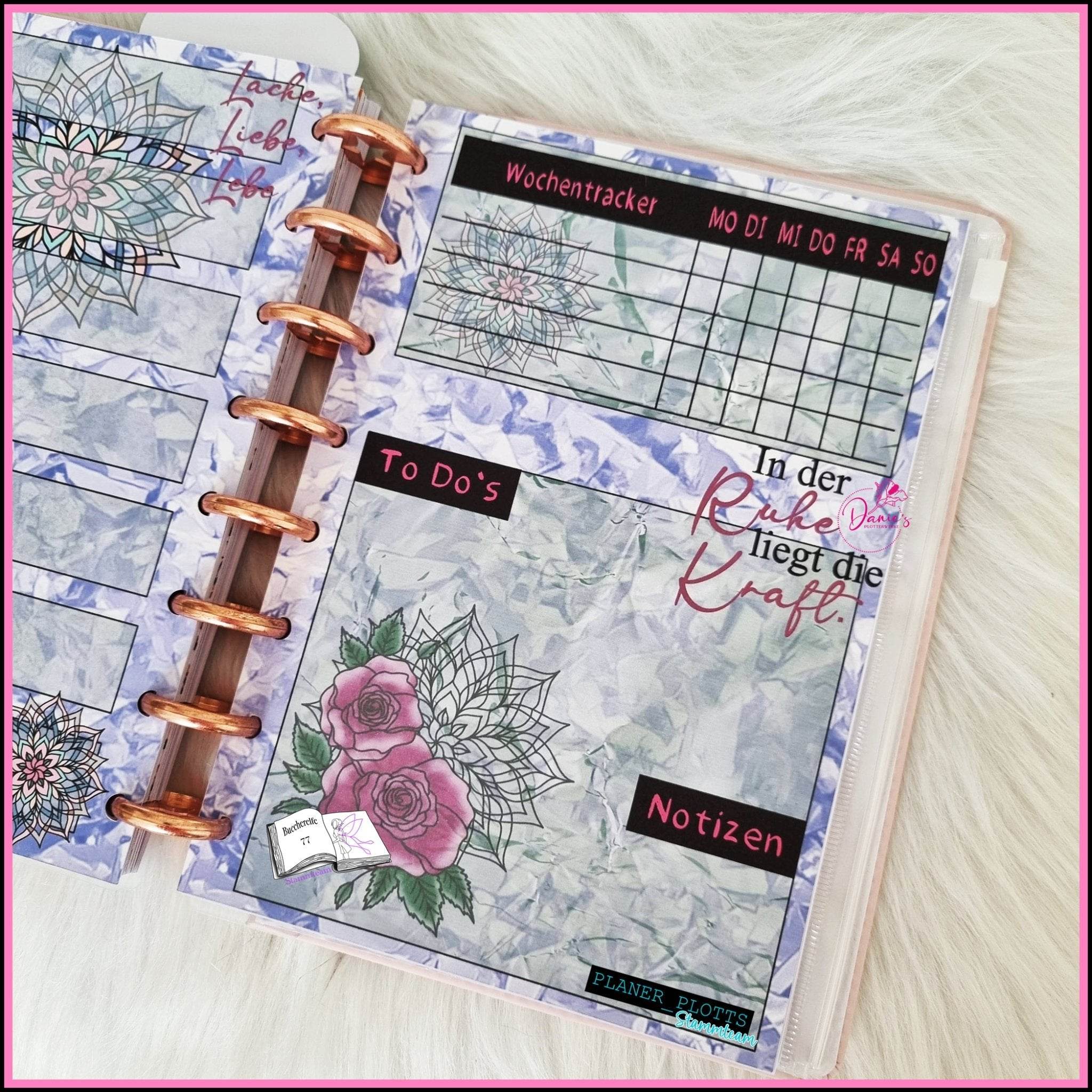 Digiset Mandala mit Oleander Sublimation, Digistamp, Digipaper - Sewando