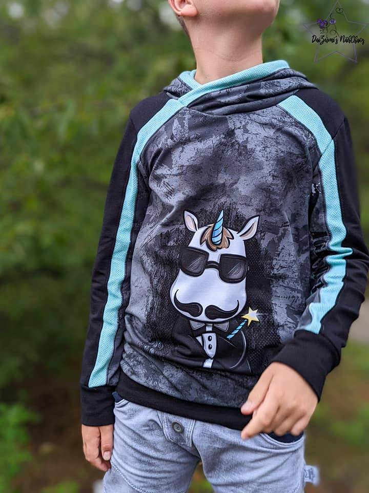 Hoodie Tammo/Tammi Junior Schnittmuster Gr. 122-164 - Sewando