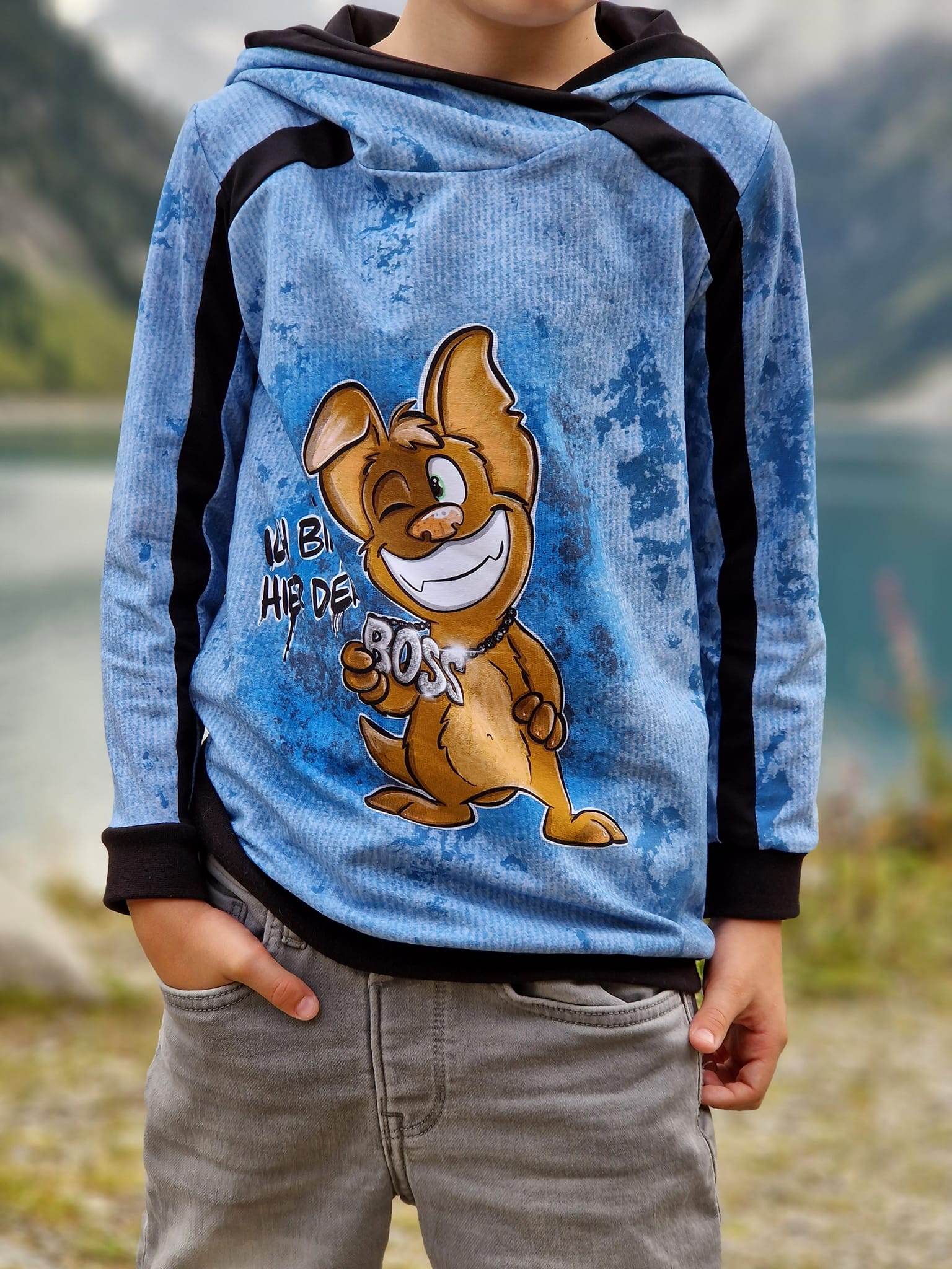 Hoodie Tammo/Tammi Junior Schnittmuster Gr. 122-164 - Sewando