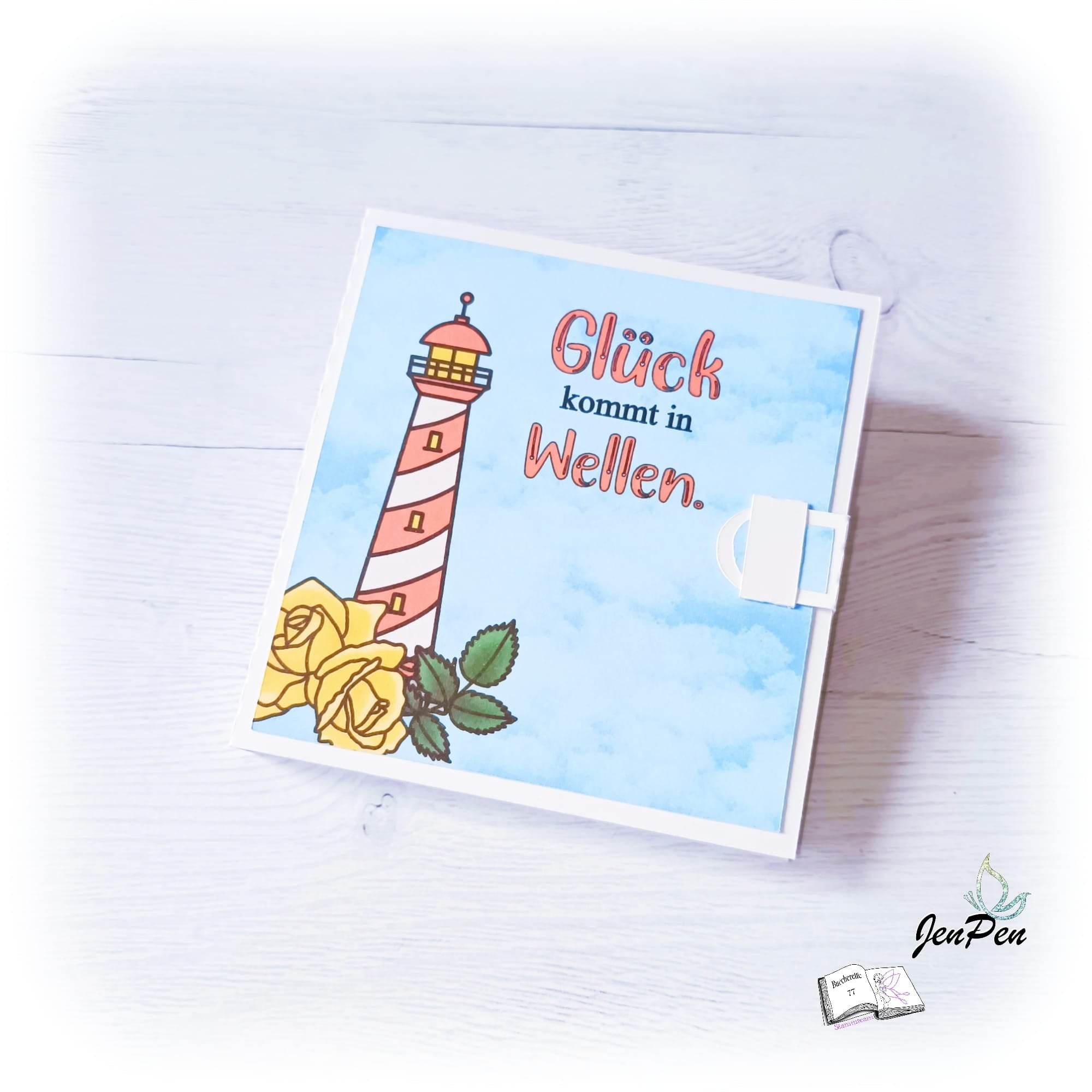 Digiset Rosen Leuchtturm Plotterdatei, Sublimation, Digistamp, Digipaper ! - Sewando