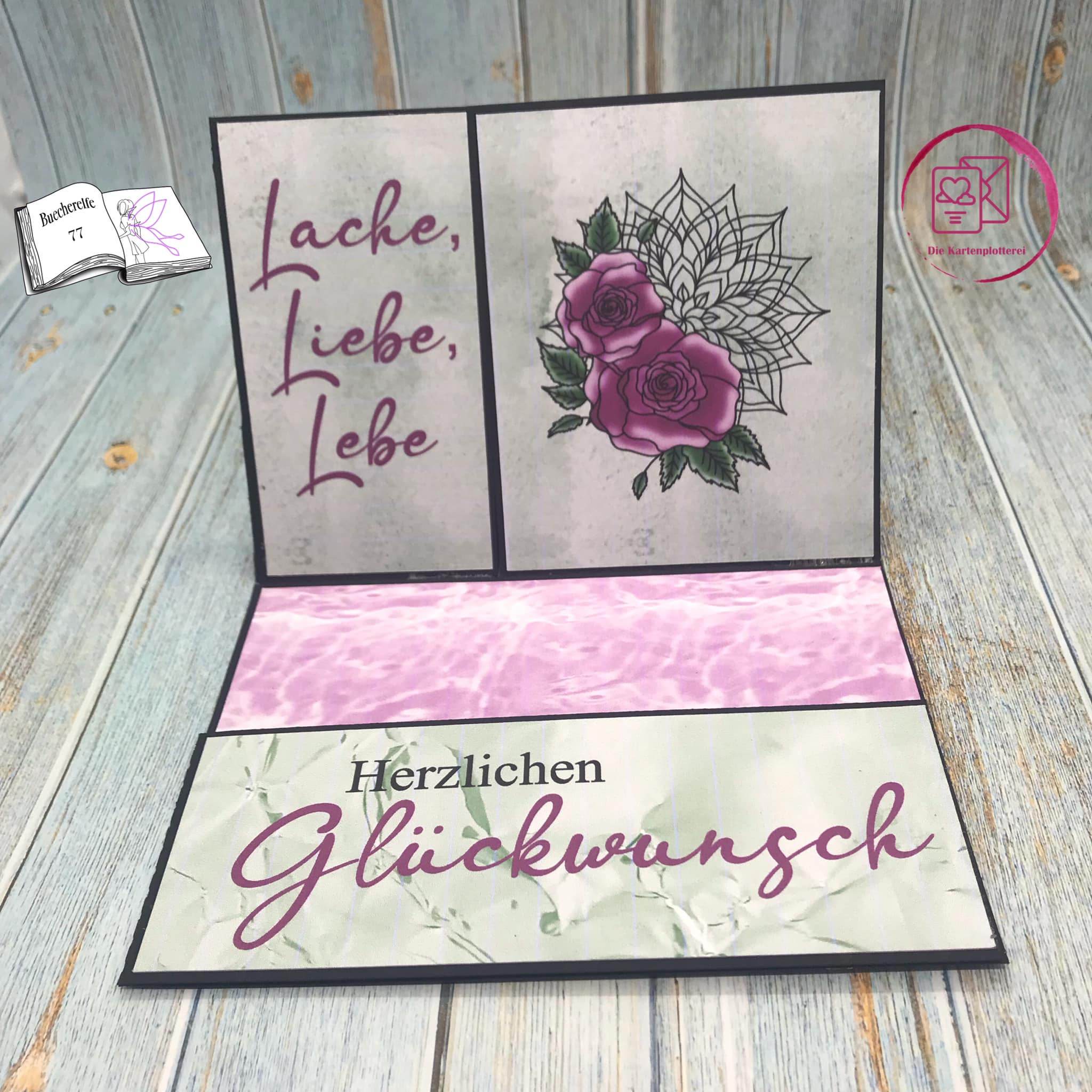 Digiset Mandala mit Oleander Sublimation, Digistamp, Digipaper - Sewando