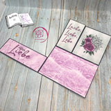 Digiset Mandala mit Oleander Sublimation, Digistamp, Digipaper - Sewando