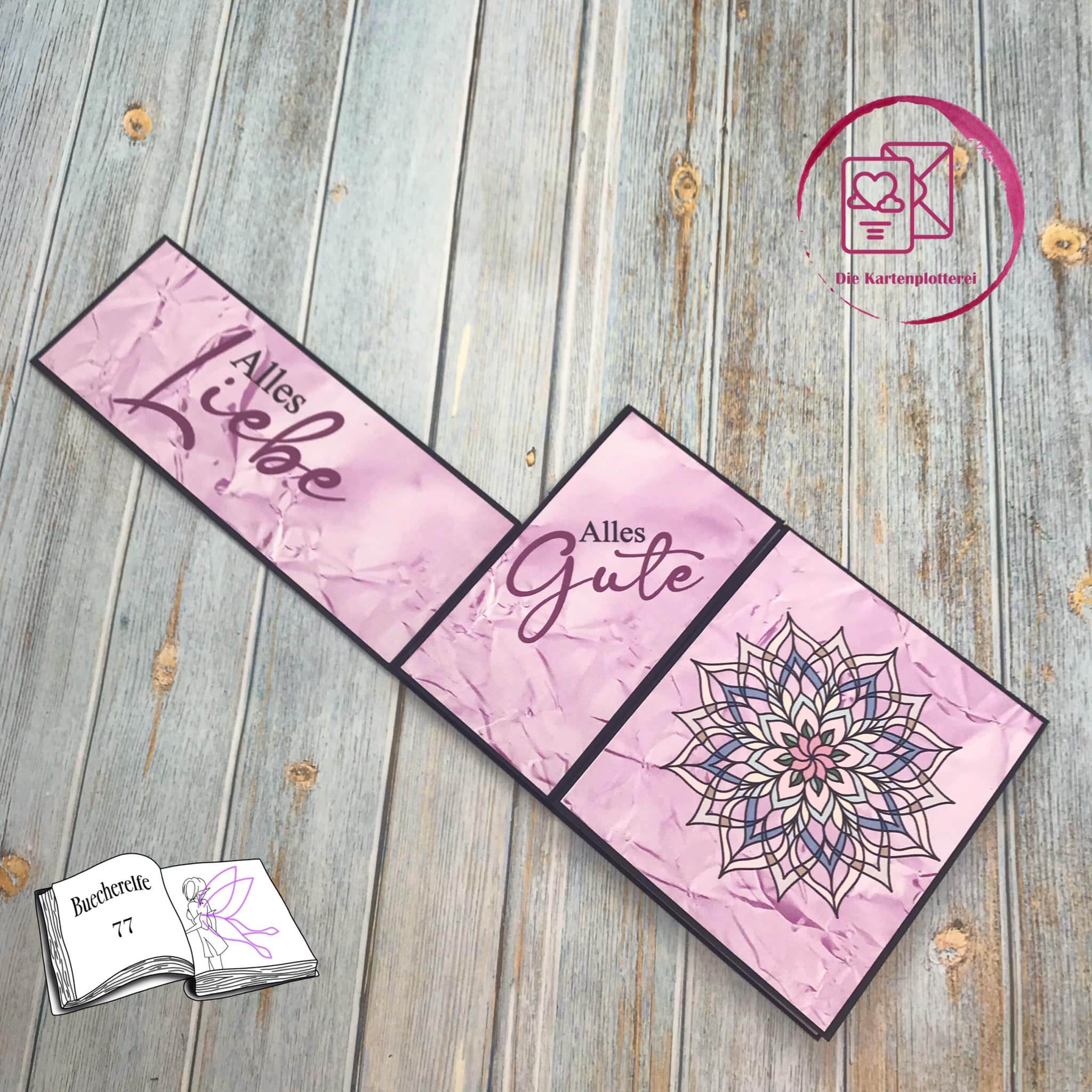 Digiset Mandala mit Oleander Sublimation, Digistamp, Digipaper - Sewando