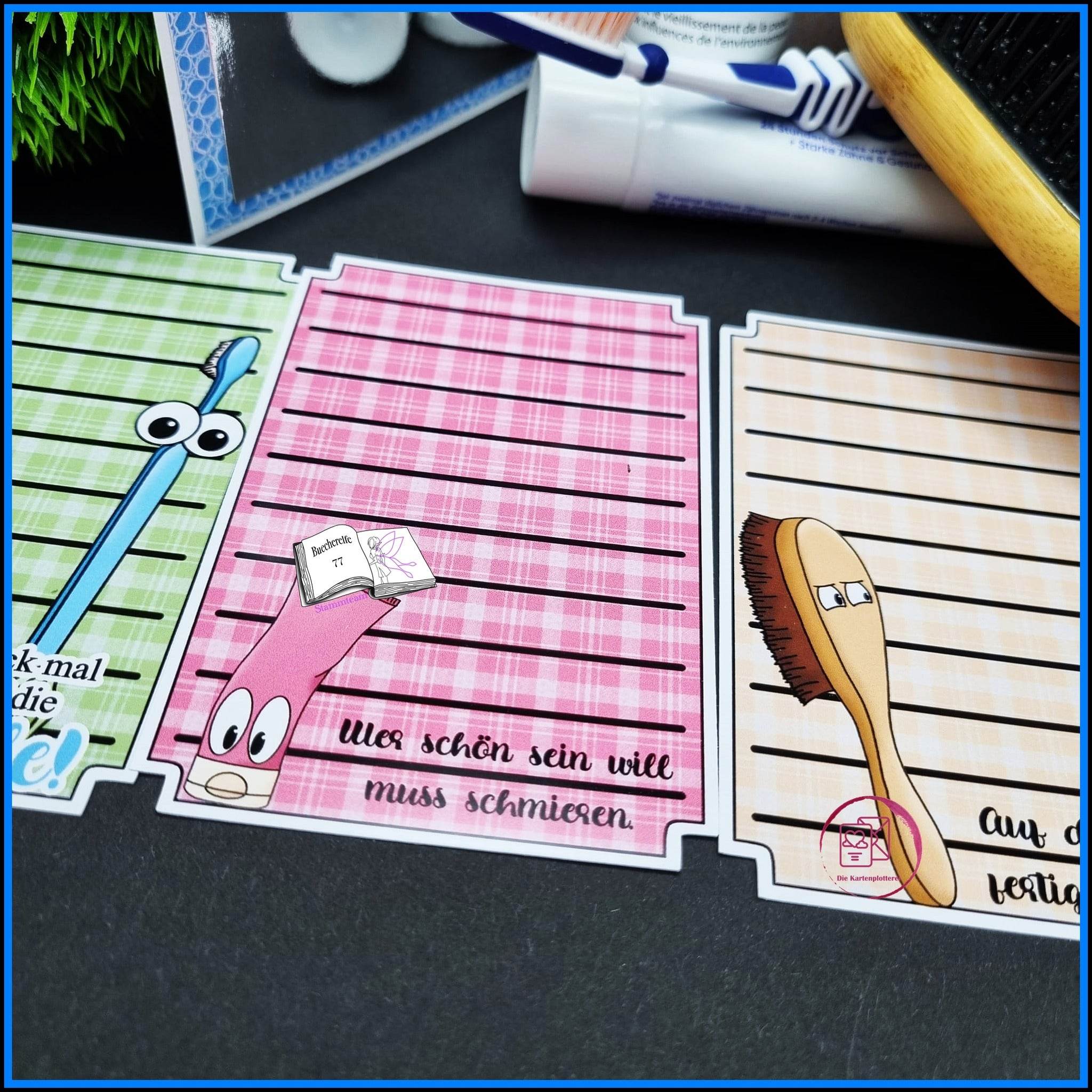 Digiset Kosmetikfamilie Plotterdatei, Sublimation, Digistamp, Digipaper - Sewando