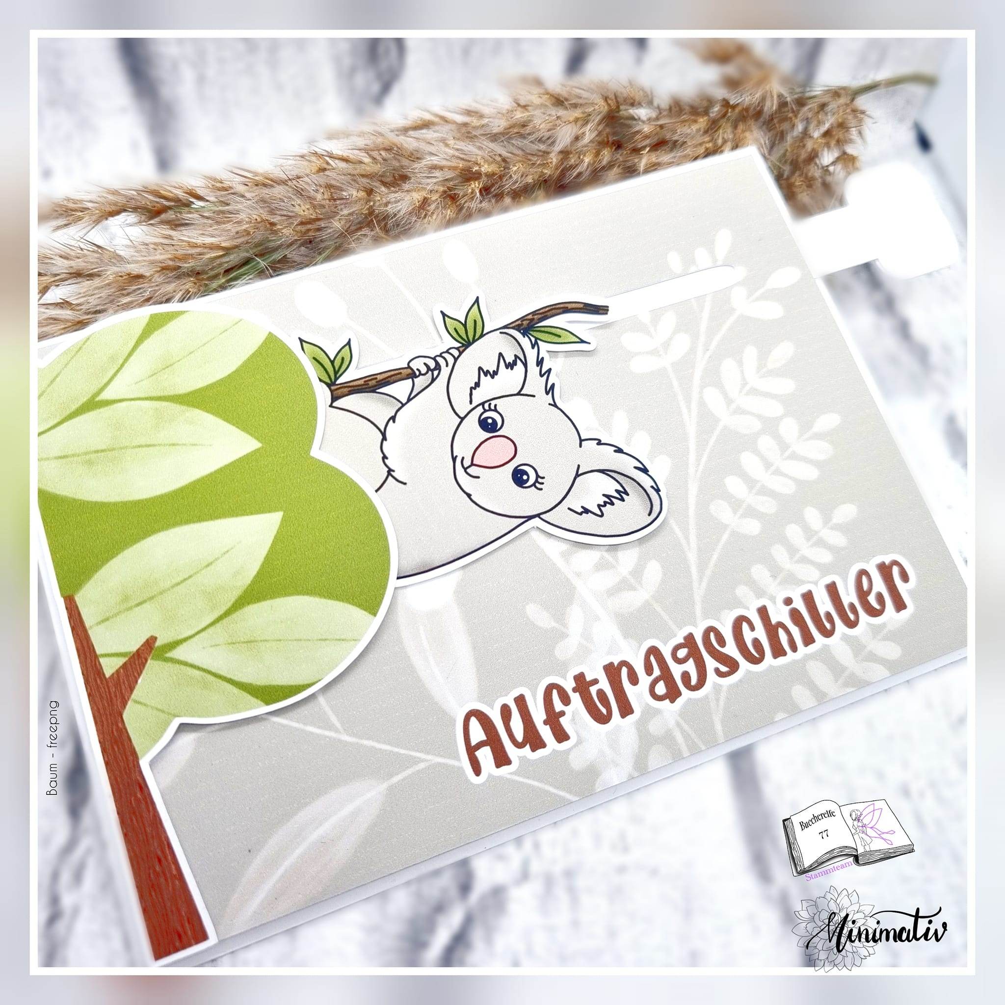 Digiset Koala mit Lotus Plotten, Sublimation, Drucken, Digistamp - Sewando