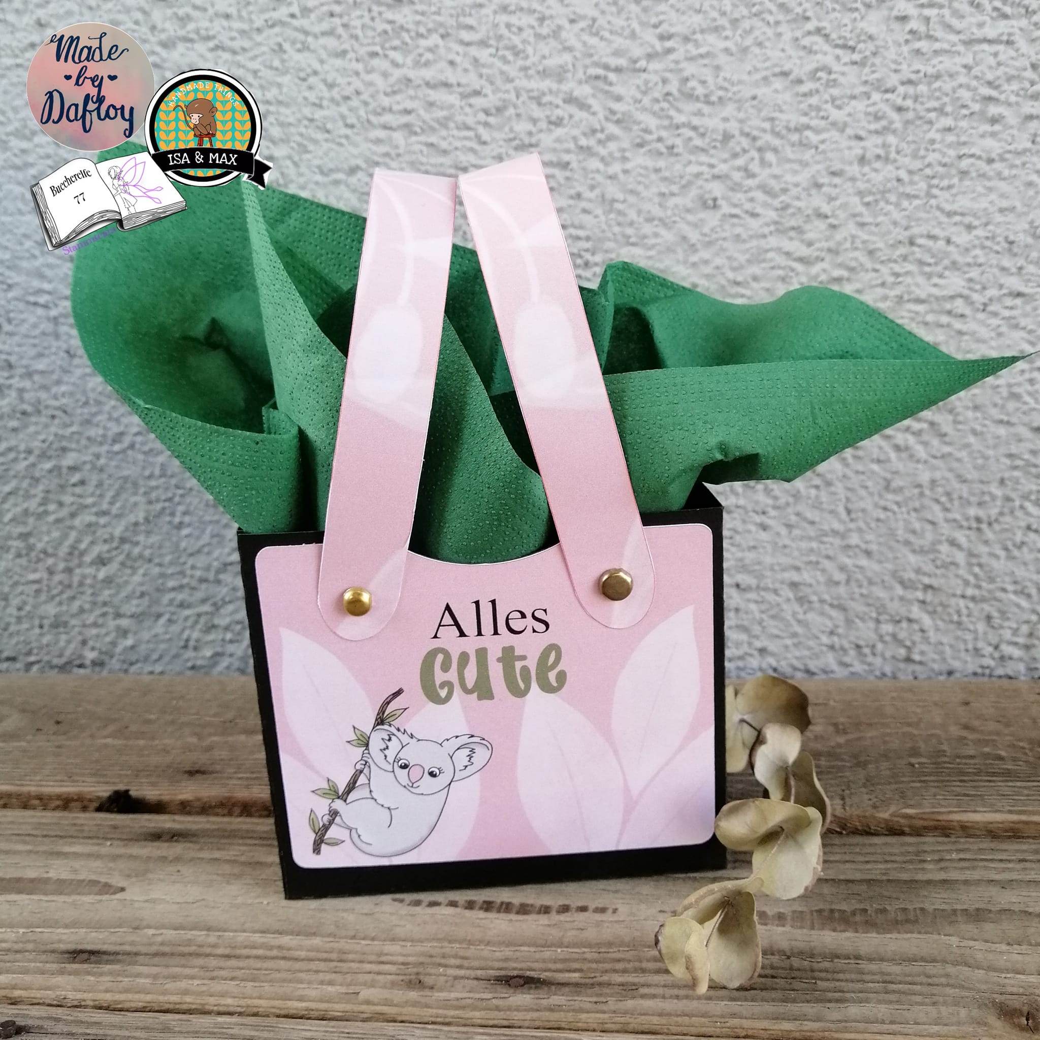 Digiset Koala mit Lotus Plotten, Sublimation, Drucken, Digistamp - Sewando