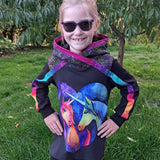 Hoodie Tammo/Tammi Junior Schnittmuster Gr. 122-164 - Sewando