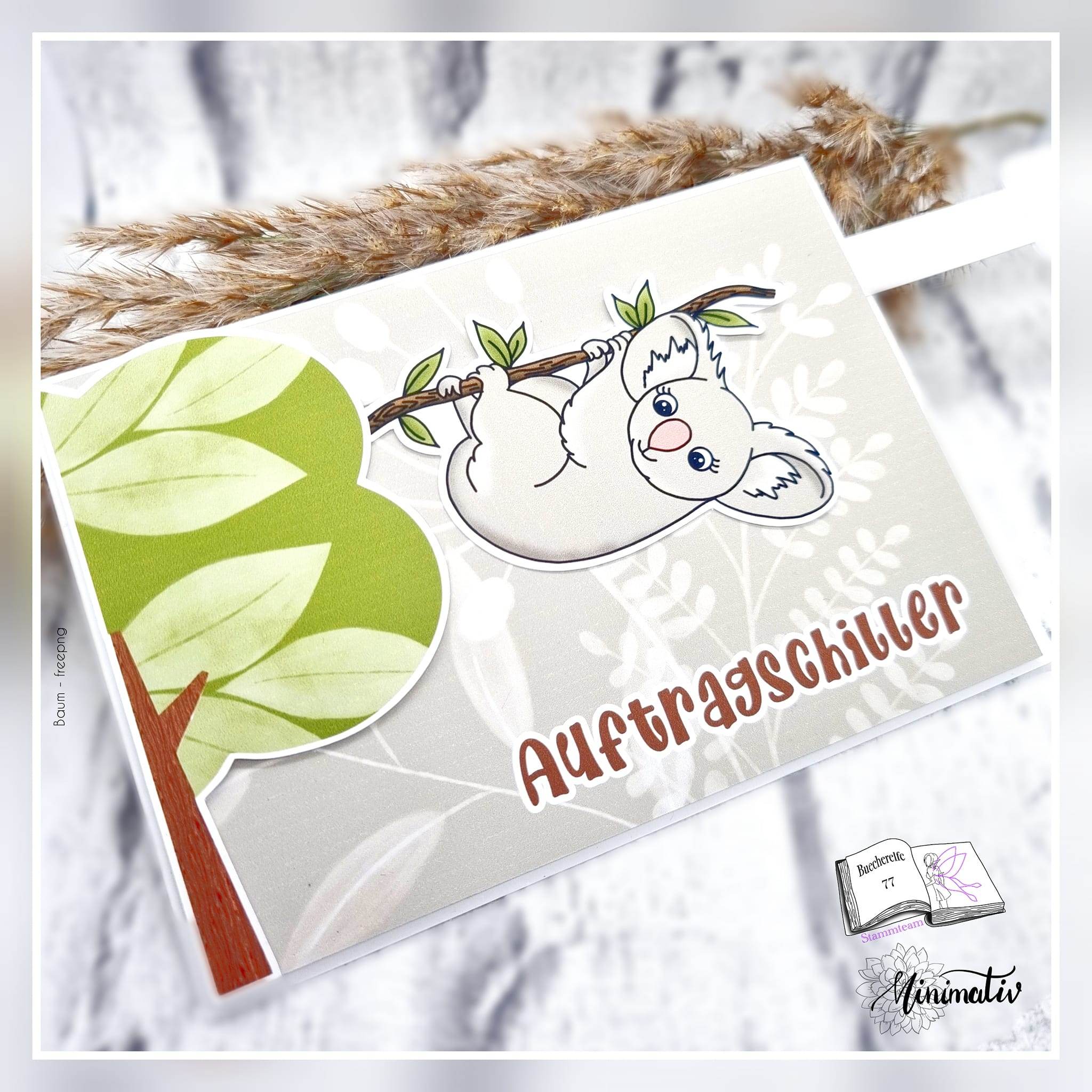 Digiset Koala mit Lotus Plotten, Sublimation, Drucken, Digistamp - Sewando