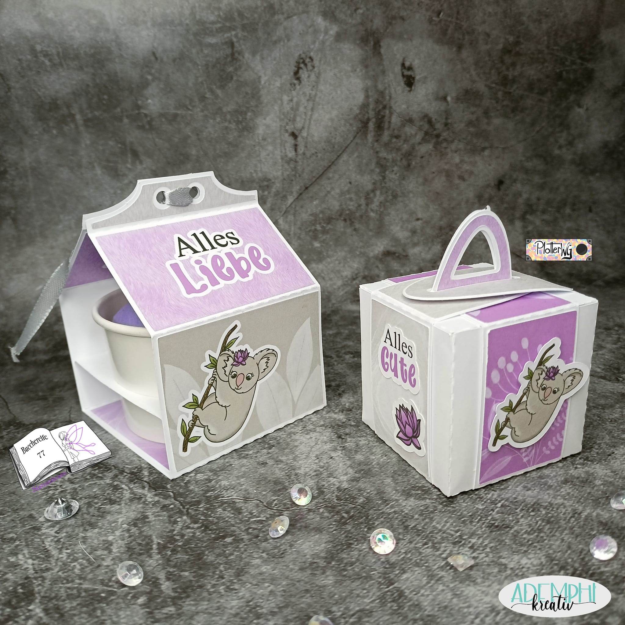 Digiset Koala mit Lotus Plotten, Sublimation, Drucken, Digistamp - Sewando