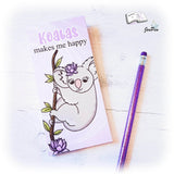 Digiset Koala mit Lotus Plotten, Sublimation, Drucken, Digistamp - Sewando