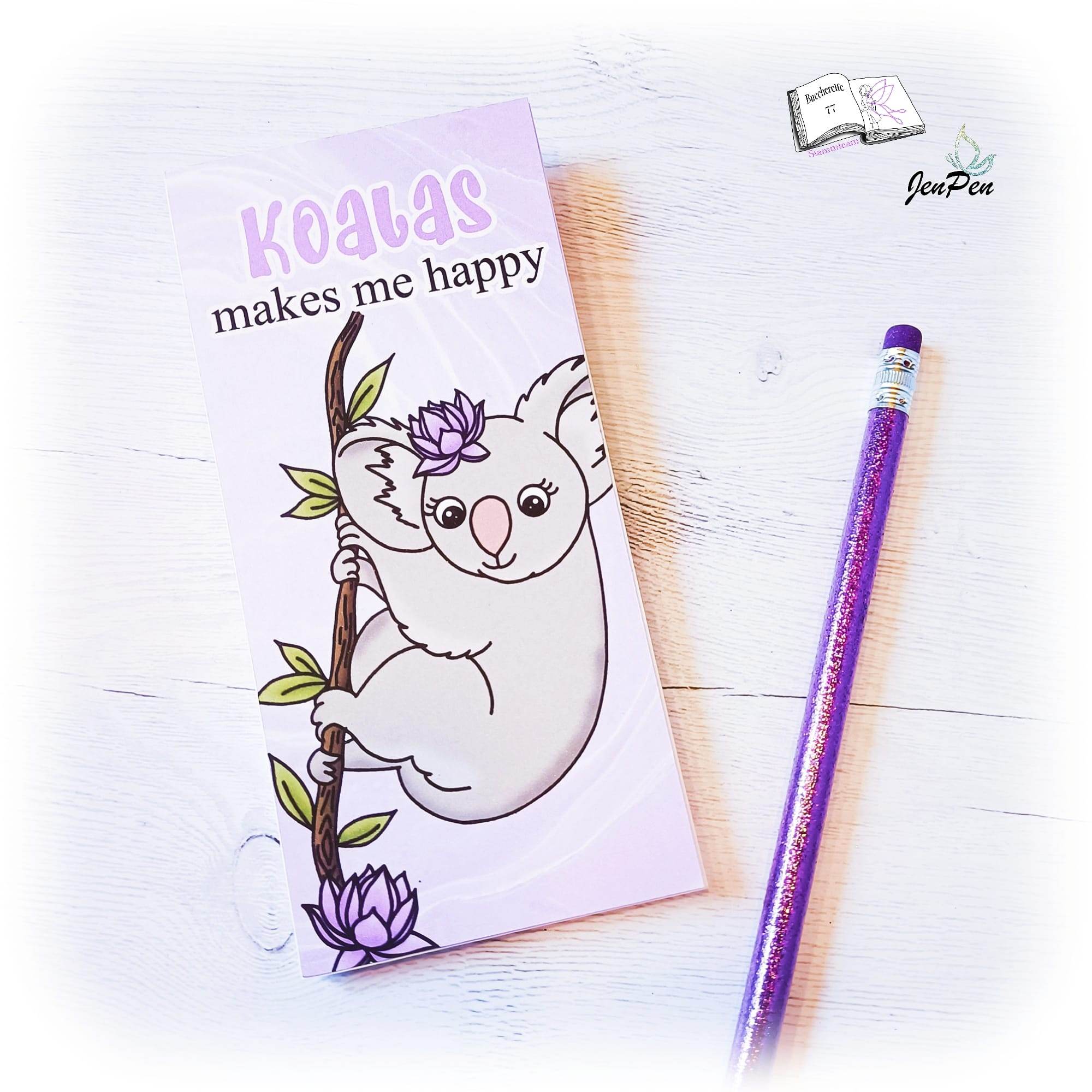 Digiset Koala mit Lotus Plotten, Sublimation, Drucken, Digistamp - Sewando