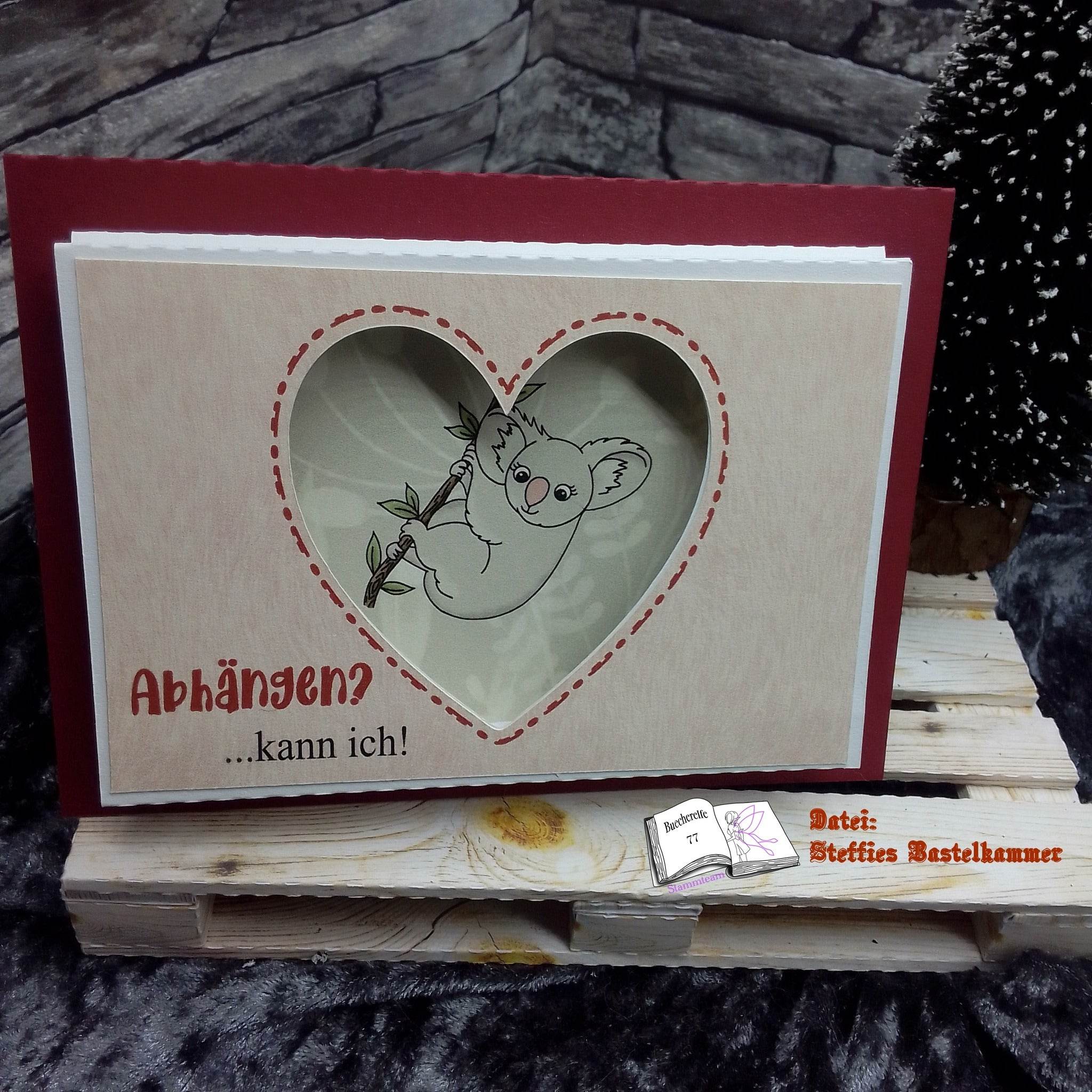 Digiset Koala mit Lotus Plotten, Sublimation, Drucken, Digistamp - Sewando