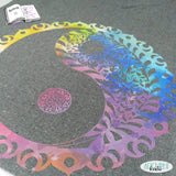 Digiset Yin und Yang mit Rosen Plotten, Sublimation, Drucken, Digistamp, Digipaper ! - Sewando