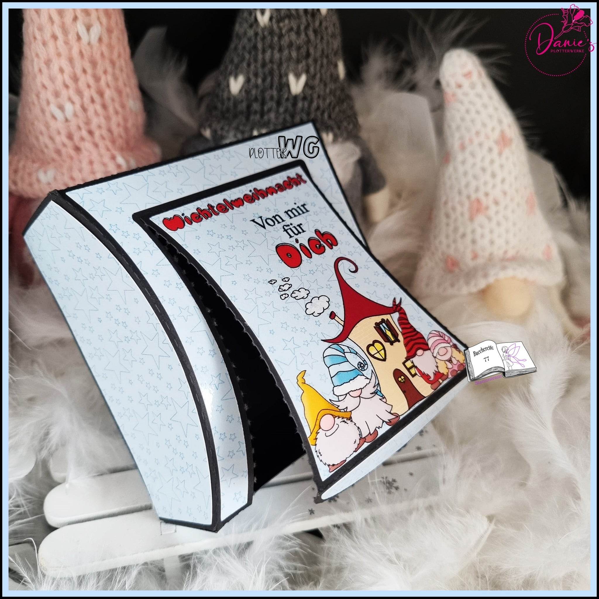Digiset Weihnachtswichtel Sublimation, Digistamp, Digipaper ! - Sewando