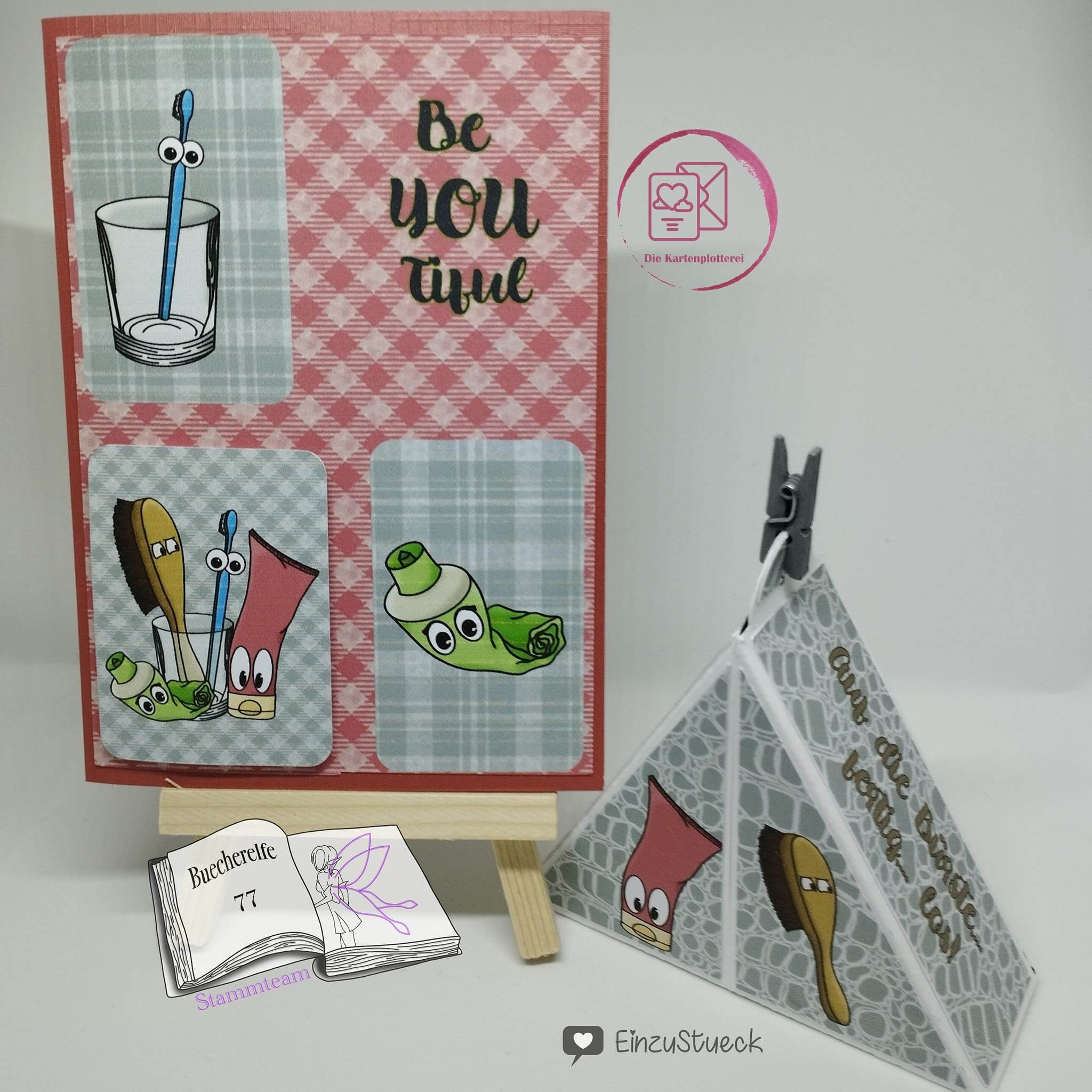 Digiset Kosmetikfamilie Plotterdatei, Sublimation, Digistamp, Digipaper - Sewando