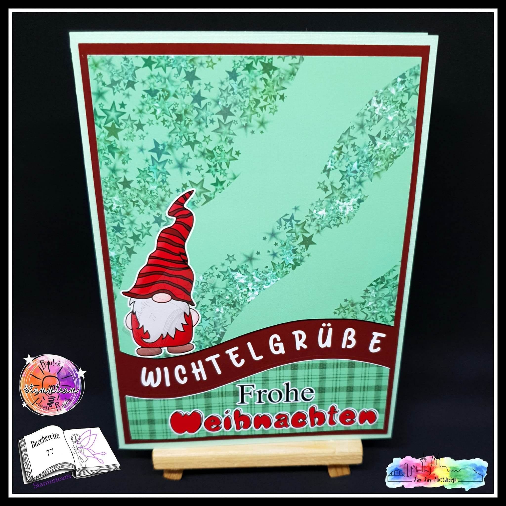 Digiset Weihnachtswichtel Sublimation, Digistamp, Digipaper ! - Sewando