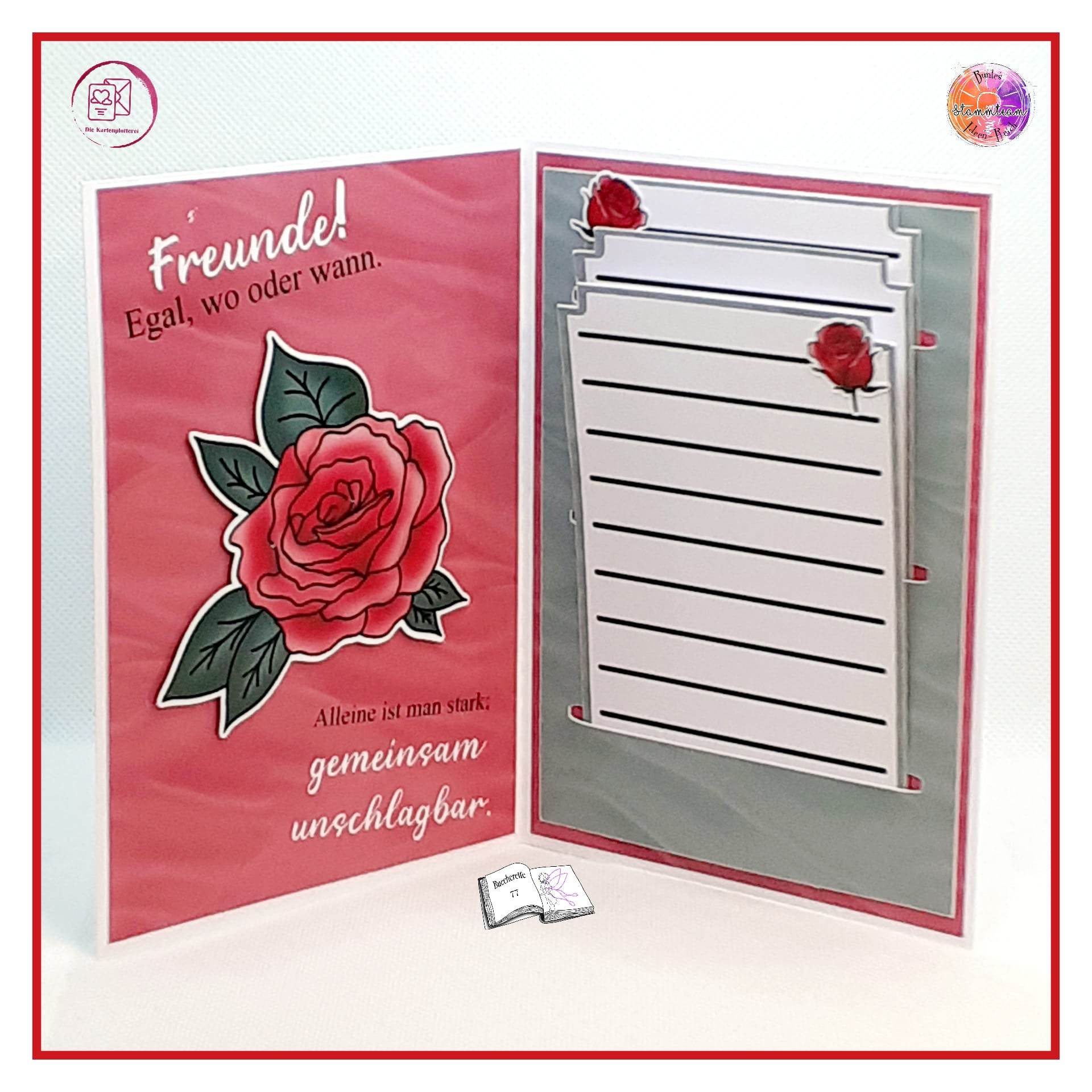 Plotterdatei Yin und Yang mit Rosen Sublimation, Digistamp, Digipaper ! - Sewando