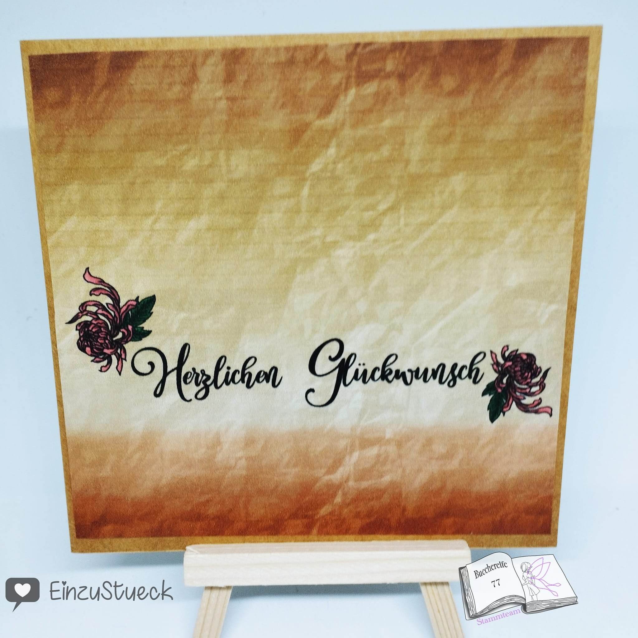 Plotterdatei Skorpion mit Chrysantheme Sublimation, Digistamp, Digipaper ! - Sewando