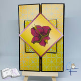 Digiset Schütze mit Amaryllis Plotterdatei, Sublimation, Digistamp, Digipaper - Sewando