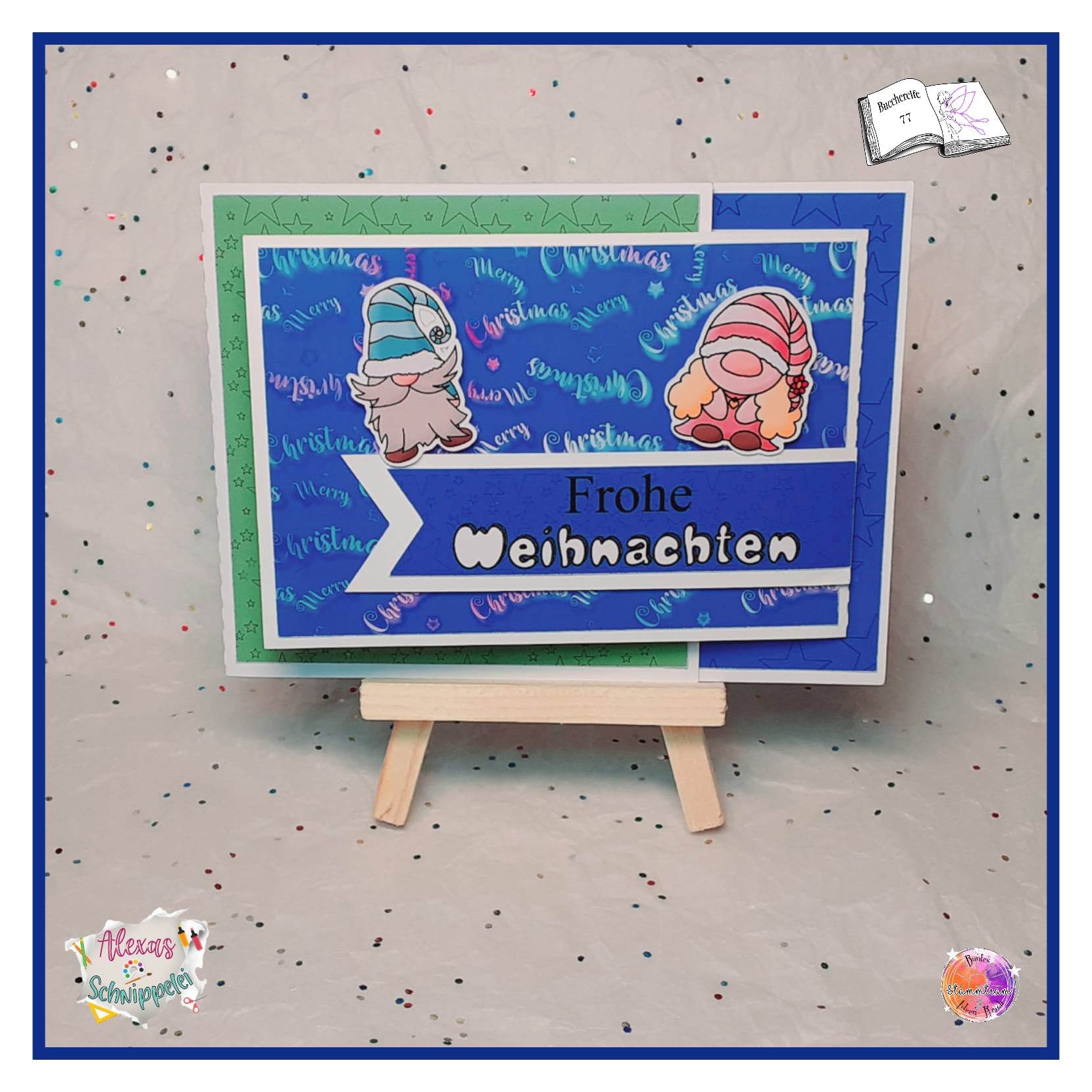 Digiset Weihnachtswichtel Sublimation, Digistamp, Digipaper ! - Sewando