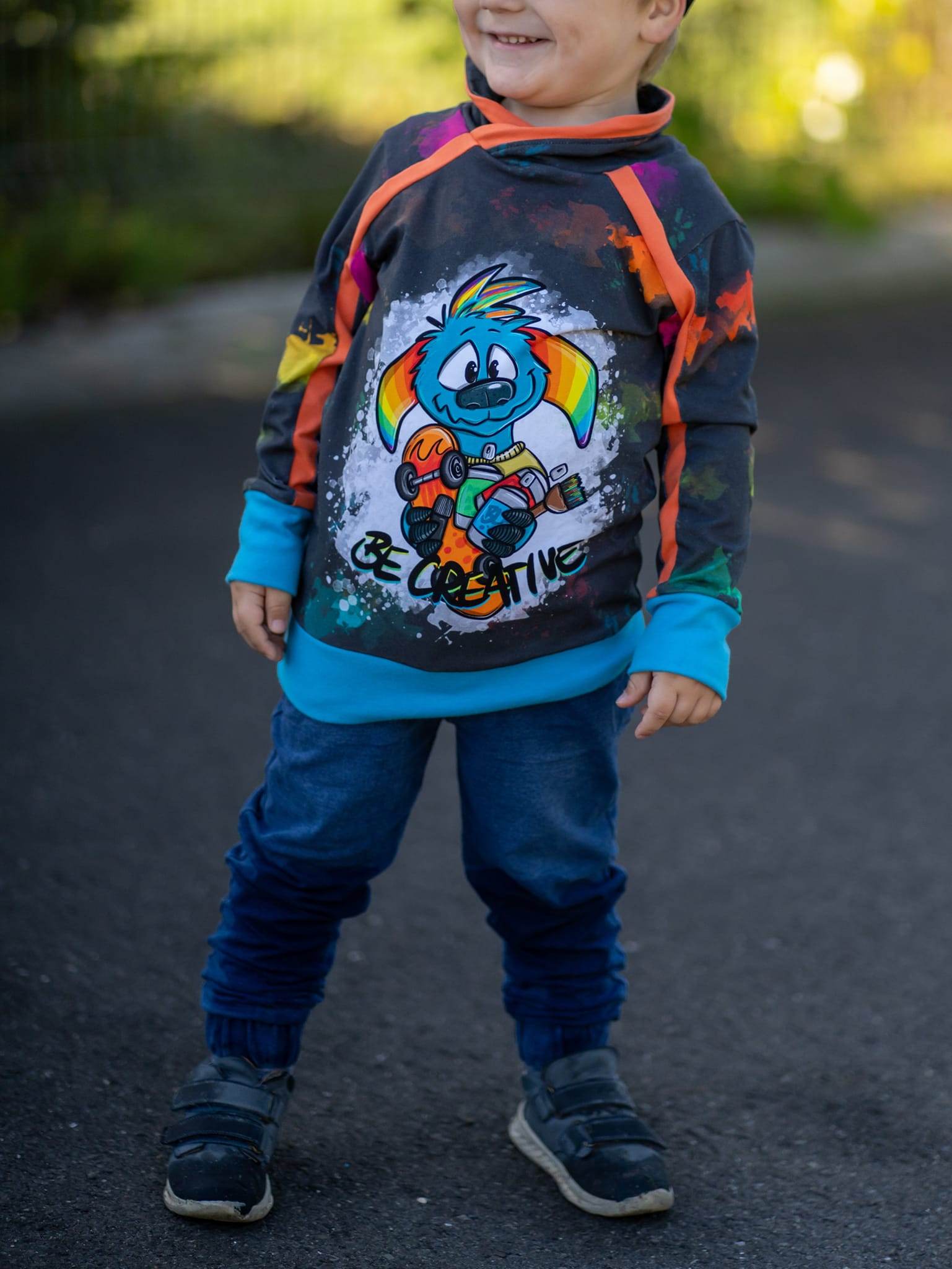 Hoodie Tammo/Tammi Mini Schnittmuster Gr. 80-122 - Sewando