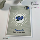 Digiset Yin und Yang mit Rosen Plotten, Sublimation, Drucken, Digistamp, Digipaper ! - Sewando