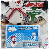 Digiset Schneemänner Plotten, Sublimation, Drucken, Digistamp, Digipaper ! - Sewando