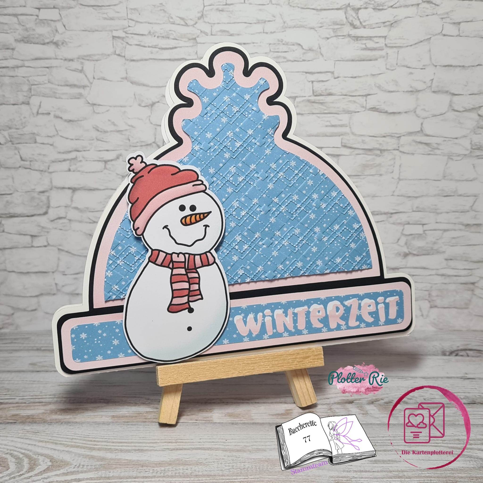 Digiset Schneemänner Plotten, Sublimation, Drucken, Digistamp, Digipaper ! - Sewando
