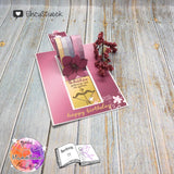Digiset Schütze mit Amaryllis Plotterdatei, Sublimation, Digistamp, Digipaper - Sewando