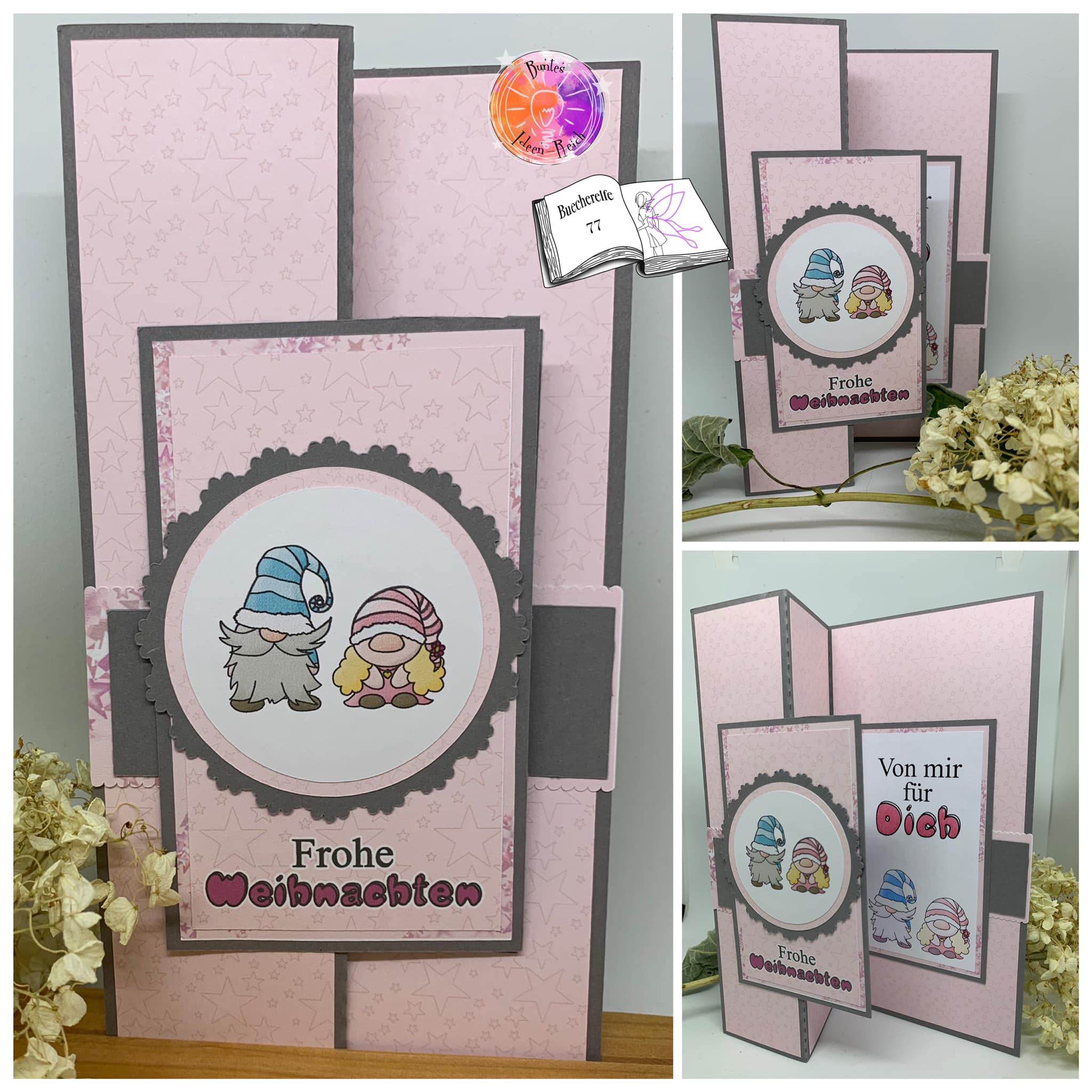 Digiset Weihnachtswichtel Sublimation, Digistamp, Digipaper ! - Sewando