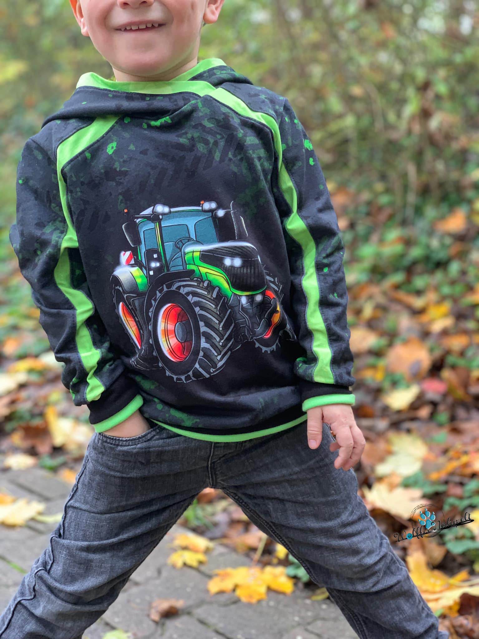 Hoodie Tammo/Tammi Junior Schnittmuster Gr. 122-164 - Sewando