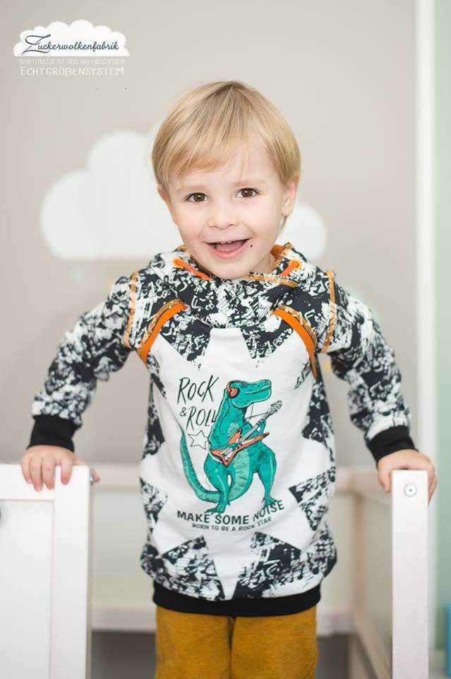 Big Zauberlehrling Hood reloaded für 105cm-140cm Körpergröße - Sewando