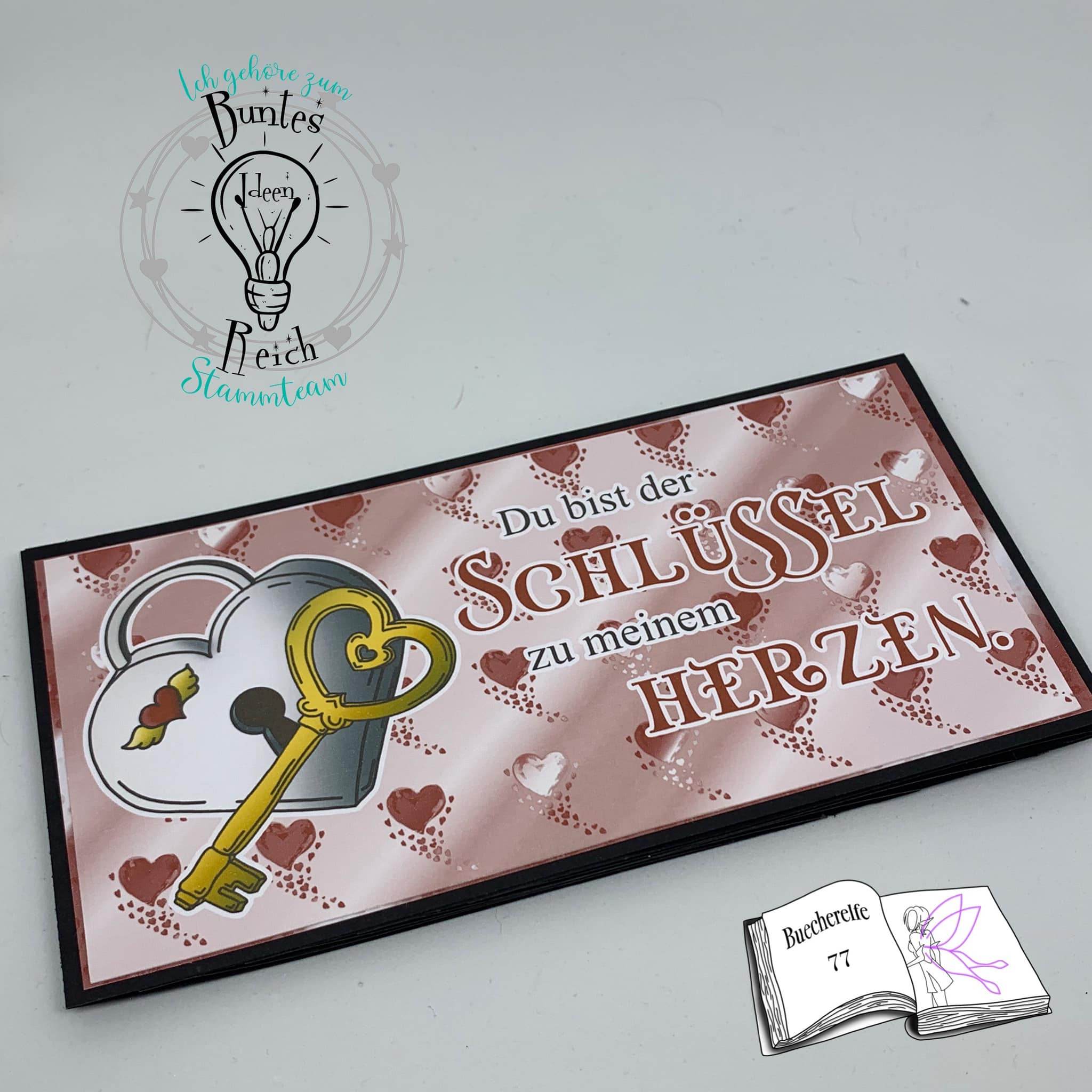 Digiset Herzschloss mit Schlüssel Plotterdatei, Sublimation, Digistamp, Digipaper - Sewando