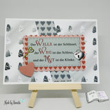 Digiset Herzschloss mit Schlüssel Plotterdatei, Sublimation, Digistamp, Digipaper - Sewando